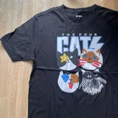 グラニフ graniph Tシャツ the FOUR CATS Tシャツ 猫のサムネイル