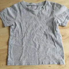 無地Tシャツ　グレー 100 無印良品のサムネイル