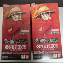 ワンピースカード 受け継がれる意志 2box テープカット済 - メルカリ