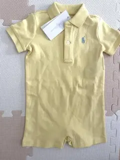 新品未使用品　Ralph Lauren イエローポロロンパース 70㎝0〜5ヶ月
