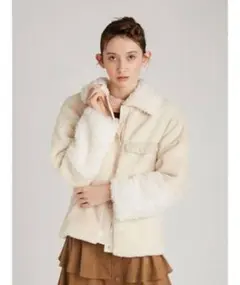 FURFUR エコファーミックスブルゾン