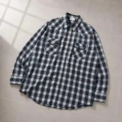 TORO ウエスタンシャツ XL チェック スナップボタン アメカジ 古着