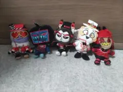 ハズビンホテル　おすわりマスコット　ラウンドワン　5点セット