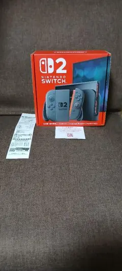 新品未使用 Nintendo Switch 2 日本語・国内専用 レシート有り