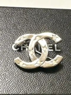 CHANEL 星形ブローチ 緑 210.jpg