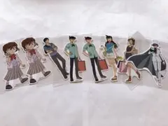 名探偵コナン　コナンランド　特典シール　赤井　灰原　新一　蘭　和葉　怪盗キッド