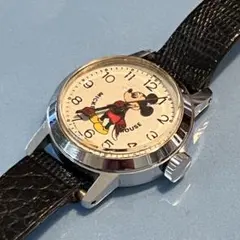 【希少】BRADLEY ブラッドレイヴィンテージミッキーマウス 手巻き時計可動品