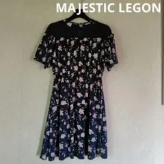 マジェスティックレゴン ワンピース Mネイビー☆レッセパッセ エニィシス