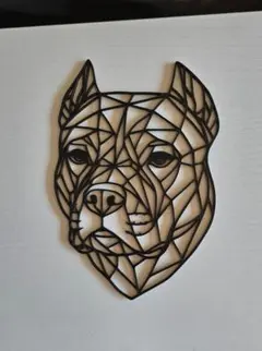 ピットブル　ウォールアート