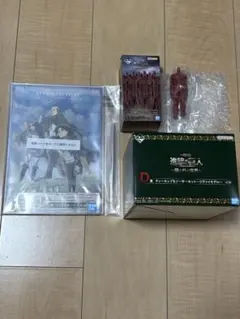 一番くじ進撃の巨人〜外の壁の世界〜 C賞アクリルボードD賞ティーカップ、他セット