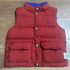 Polo Ralph Lauren ダウンベスト レッド　リバーシブルのサムネイル