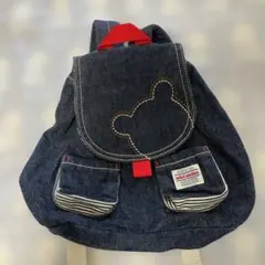 ミキハウス デニムリュック