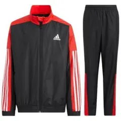 大特価セール　超激安　新品　アディダス　Ｊｒ裏起毛　ブレーカー　上下組　１５０