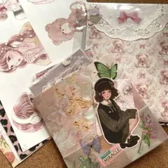 コラージュ素材　紙モノ　おすそ分け　まとめ売り　詰め合わせ　人気　デザペ