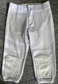 野球 ユニフォーム パンツ 140cm 膝パット付き