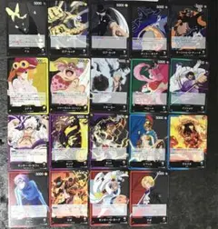 ワンピースカード リーダーカード まとめ 黒系 19枚