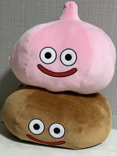ドラクエ　ピーチスライム　チョコスライム　おおきなもっちりぬいぐるみ　２個セット