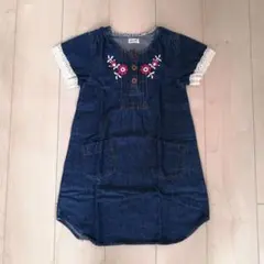美品　ラグマート　ワンピース　デニムワンピース　半袖ワンピース　Tシャツのサムネイル