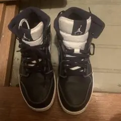 29cm Air Jordan 1 Mid ネイビー/ホワイト ジーターモデル