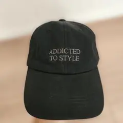 ADDICTED TO STYLE キャップ ブラック