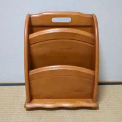 木製 カントリー家具 マガジンラック ナチュラル雑貨 アメリカンカントリー雑貨
