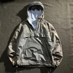 90s OLD NAVY ナイロン　フリース　アノラックパーカー　M