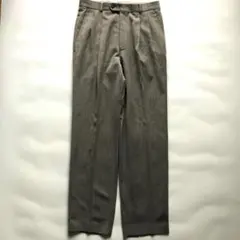 80s 90s hugo boss ヒューゴボス ウール スラックス グリーン - メルカリ