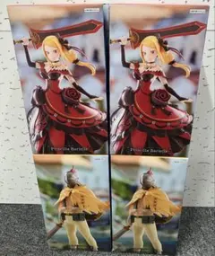 リゼロ 王選候補者と騎士フィギュア　プリシラ陣営×2セット