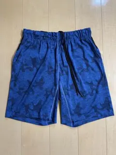 ワークマン Find-out 迷彩柄ショートパンツ 青