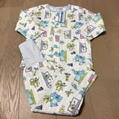 【新品】モンスターズインク 長袖 キルトパジャマ 上下セット 100cm