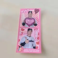 東京ヤクルトスワローズ 山田哲人 選手スイーツタイムステッカー