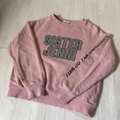SISTER JENNI ピンク トレーナー　130