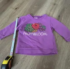FRUIT OF THE LOOM 紫色 トレーナー 92