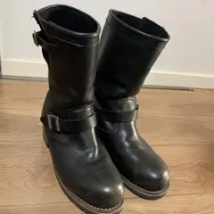 【本日限定価格】ASBEE’S （アスビーズ）黒 レザー エンジニアブーツ