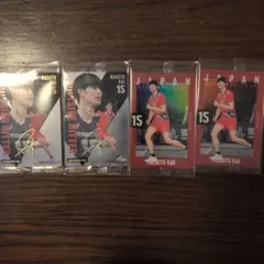 バレーボール日本代表トレーディングカード　ウエハース　甲斐優斗2025年ver