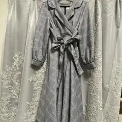 アンミール ワンピース グレーチェックのサムネイル