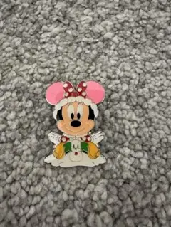 ミニーマウス クリスマス ピンバッジ