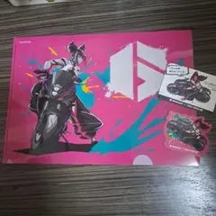 tgs2025ストレートファイター6　ジュリ　クリアファイル　ステッカー　カード