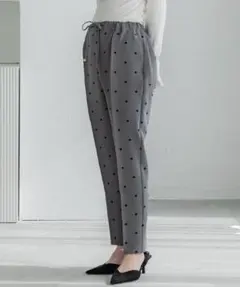 coca フロッキーテーパードパンツ S 美品