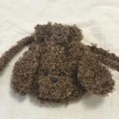 トイプードル巾着袋(ポーチ)【ハンドメイド】