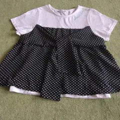 JENNI love ドット柄 リボン付き Tシャツのサムネイル