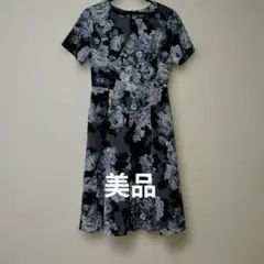 ローラアシュレイ　半袖ワンピース