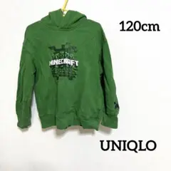 UNIQLO キッズ 長袖 マインクラフト パーカー