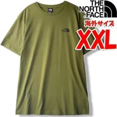 ノースフェイス Tシャツ メンズ オリーブ 新品 海外XXL 日本4L相当 SD
