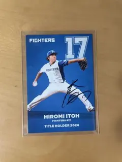 伊藤大海 FIGHTERS タイトルホルダー 2024