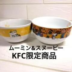 限定品‼️ムーミン＆スヌーピー ボウルセット KFC限定 2020 小さめ 食器