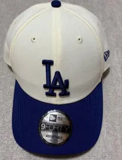 New Era キャップ　9FORTY ブルー