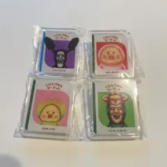 こびとづかんマーケット ミニゲーム限定アクリルバッジ4種セット②