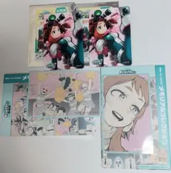 ヒロアカ原画展 マグネットステッカー・メモリアルコレクション お茶子セット