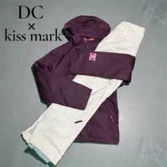 DC kiss markディーシー スノボウェア パンツセット レディース Mのサムネイル